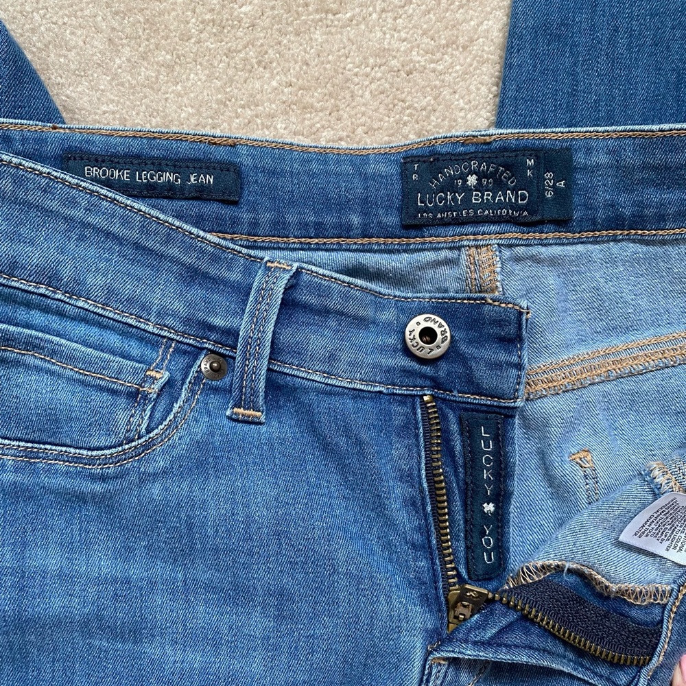 Lucky Brand Brook Legging Jean Size 6